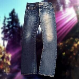 Hysteric glamour hybrid corolla jeans boot cut fit studded